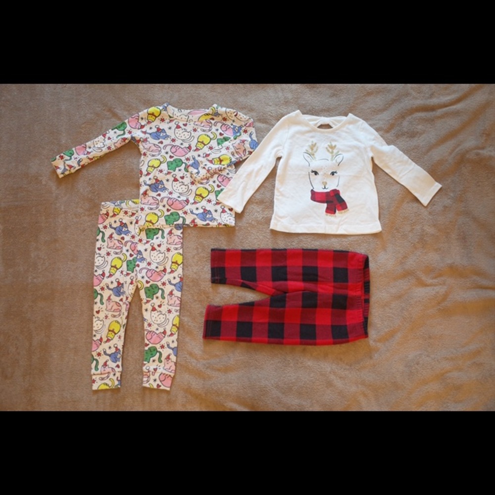 Christmas Comfy Clothes Toddler Girl